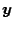 $ \ensuremath{\boldsymbol{y}}$