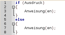if-else-Syntax