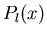 $P_l(x)$