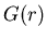 $G(r)$